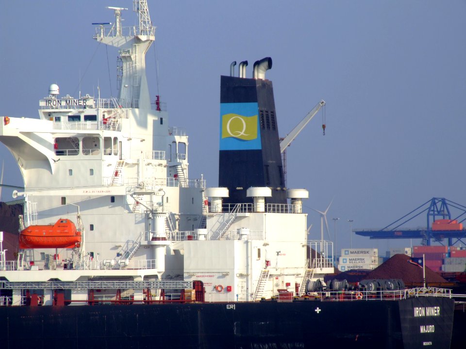 Iron Miner IMO 9340714 p2, Mississippi harbour, Port of Rotterdam, Holland 29-Apr-2007