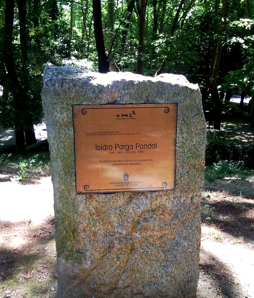 Isidro Parga Pondal parque de santa margarida A Coruña