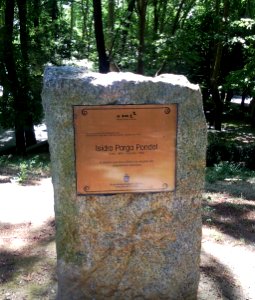 Isidro Parga Pondal parque de santa margarida A Coruña