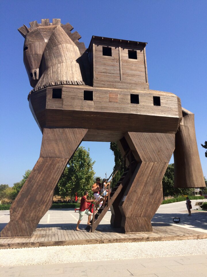 Trojan homer historic