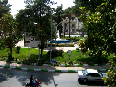 Iran sq - trees - nishapur - September 27 2013 04