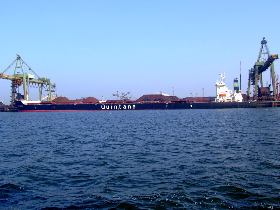 Iron Miner IMO 9340714 p1, Mississippi harbour, Port of Rotterdam, Holland 29-Apr-2007