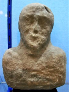 Iron Age carving, Rochester Guildhall Museum