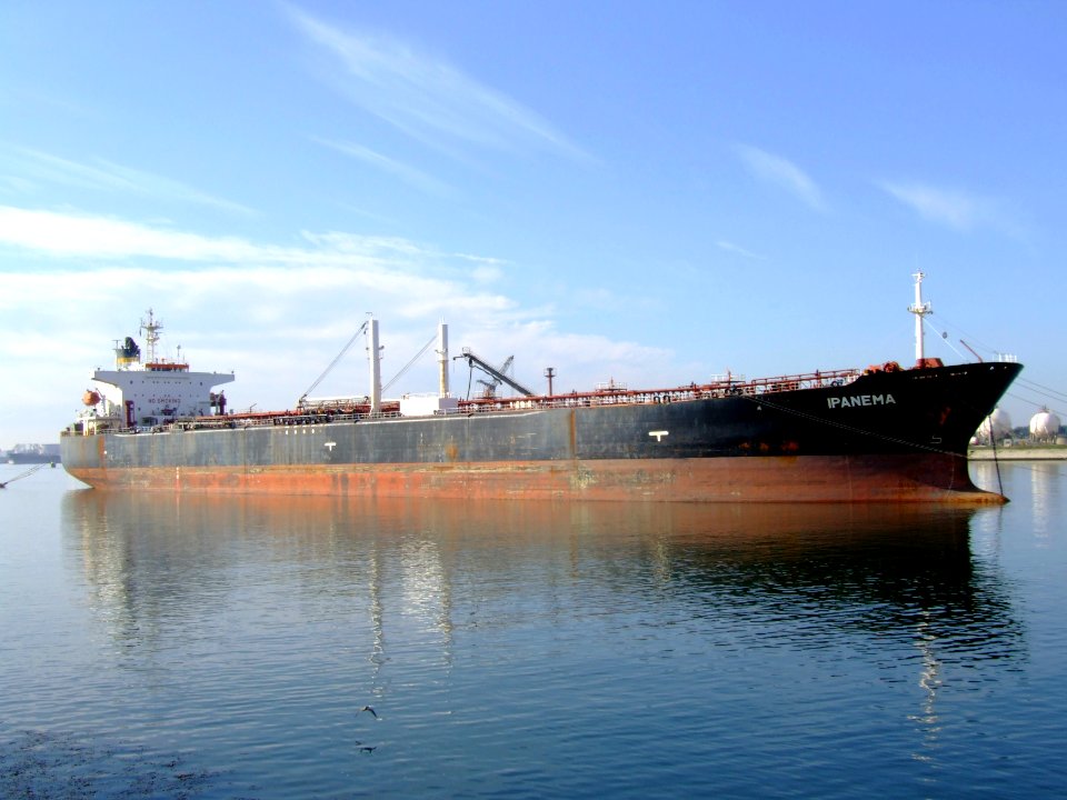 Ipanema p2 docked at the Caland canal, Port of Rotterdam, Holland 19-Jul-2007