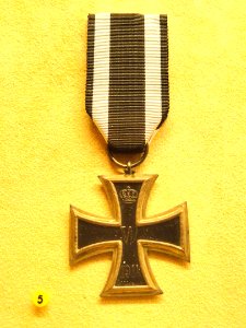Iron Cross, Prussia, 2nd class, Eino Suolahti, 1918 - National Museum of Finland - DSC03998