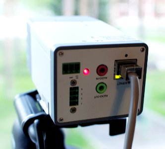 IP camera Ethernet power