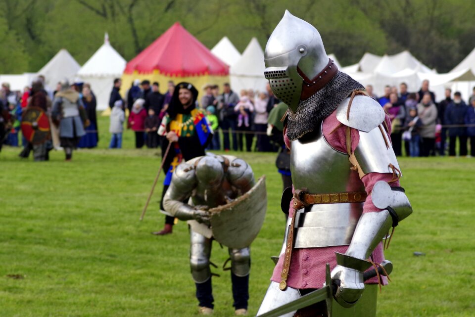 The middle ages battle of sword