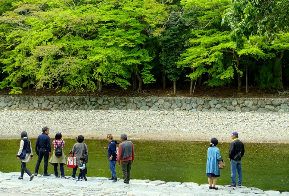 Isuzu River - Naiku, Ise Shrine - Ise, Mie, Japan - DSC07646