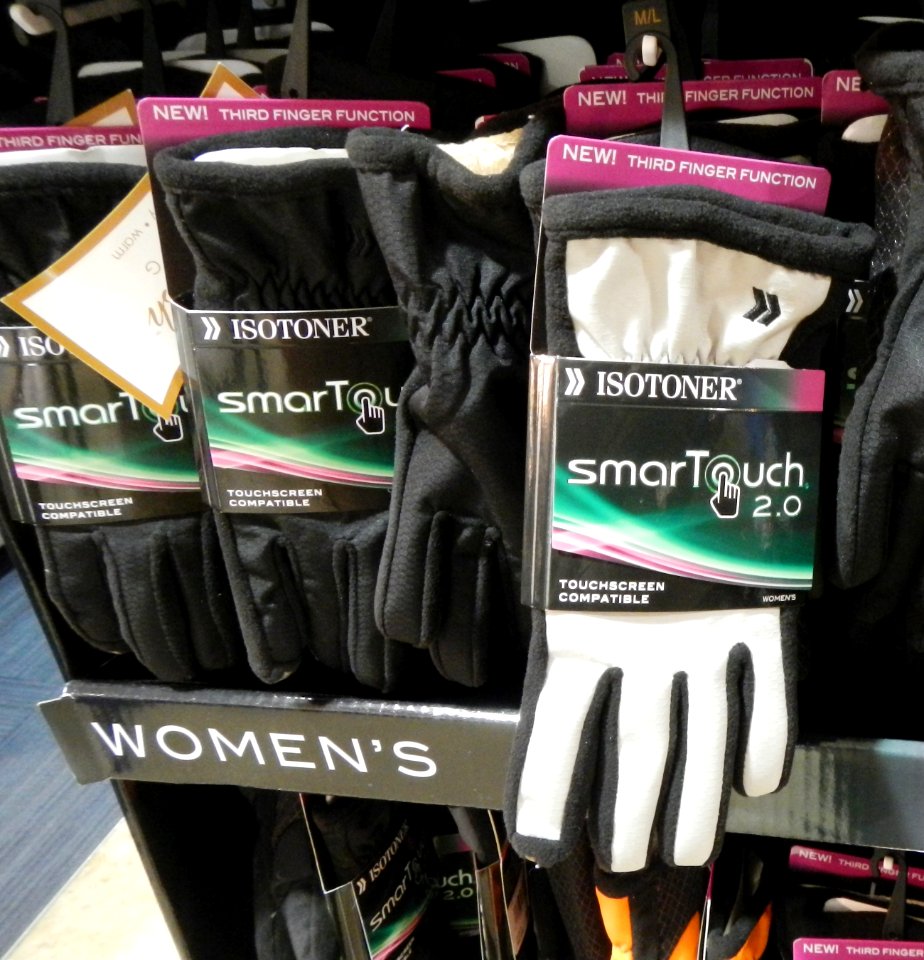 Isotoner touch gloves BB E86 jeh