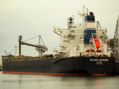 Iolcos Genesis (ship, 2011) IMO 9503782, Vlothaven, Port of Amsterdam