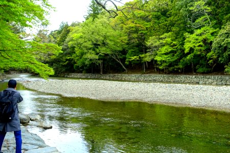 Isuzu River - Naiku, Ise Shrine - Ise, Mie, Japan - DSC07652