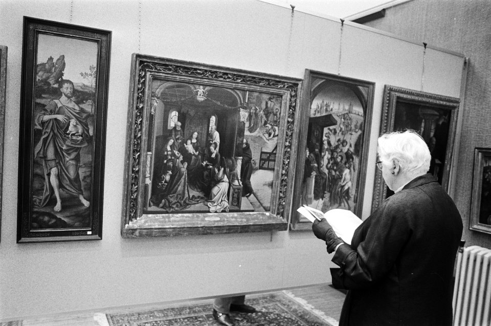 Ivm veiling collectie Hans Wetzlar bij Sotheby, Mak van Waay , bezichtiging, mid, Bestanddeelnr 929-2042