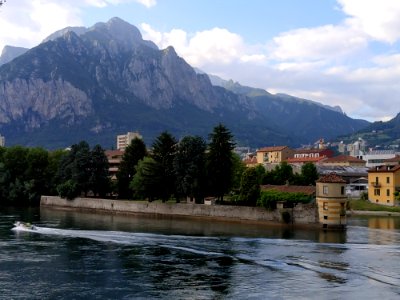 Isola Viscontea Lecco ponte