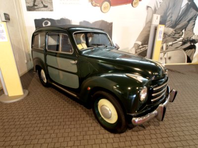 Italian police car, FIAT station, polizia 700 TS, photo-2
