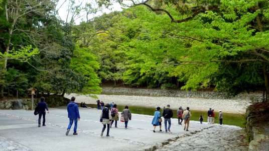Isuzu River - Naiku, Ise Shrine - Ise, Mie, Japan - DSC07644