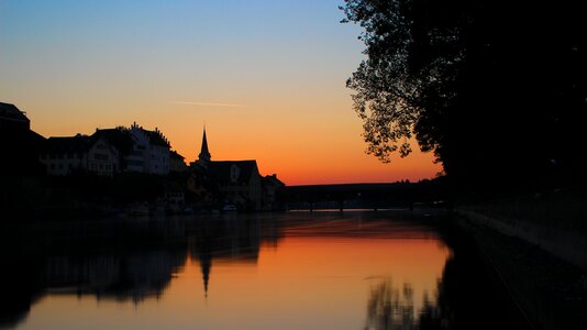 Abendstimmung blue hour afterglow