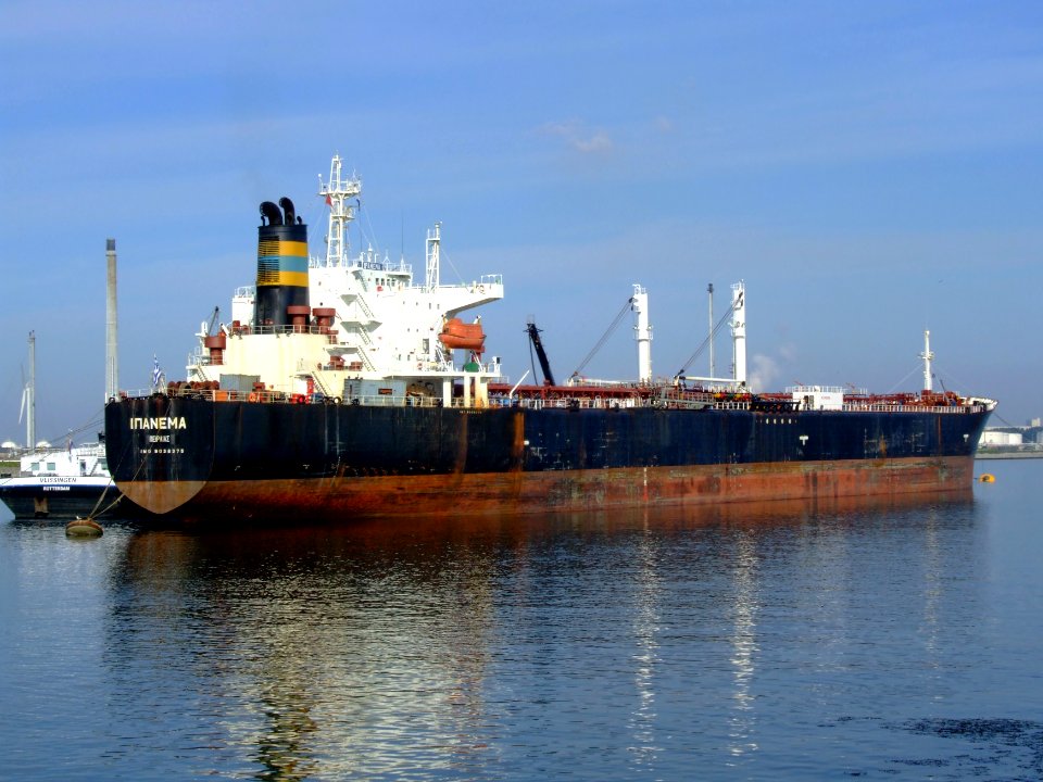 Ipanema - IMO 9036375 p1 docked at the Caland canal, Port of Rotterdam, Holland 19-Jul-2007