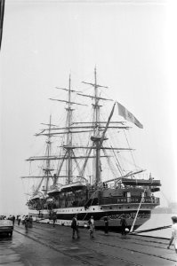 Italiaans opleidingsschip Amerigo Vespucci in Amsterdam, Bestanddeelnr 929-8563