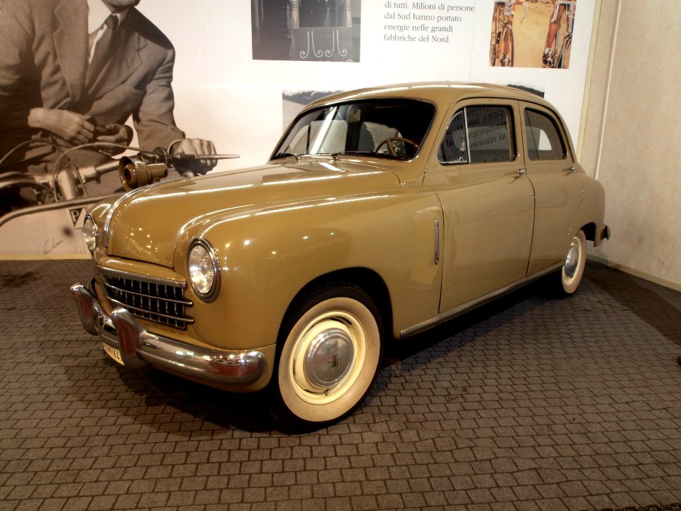 Italian police car, 1950 FIAT 1400, polizia 11649 photo-4