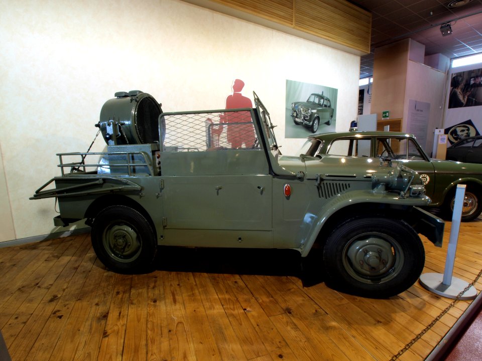 Italian police car, 1968 FIAT Campagnola AR55, polizia 35035 photo-3