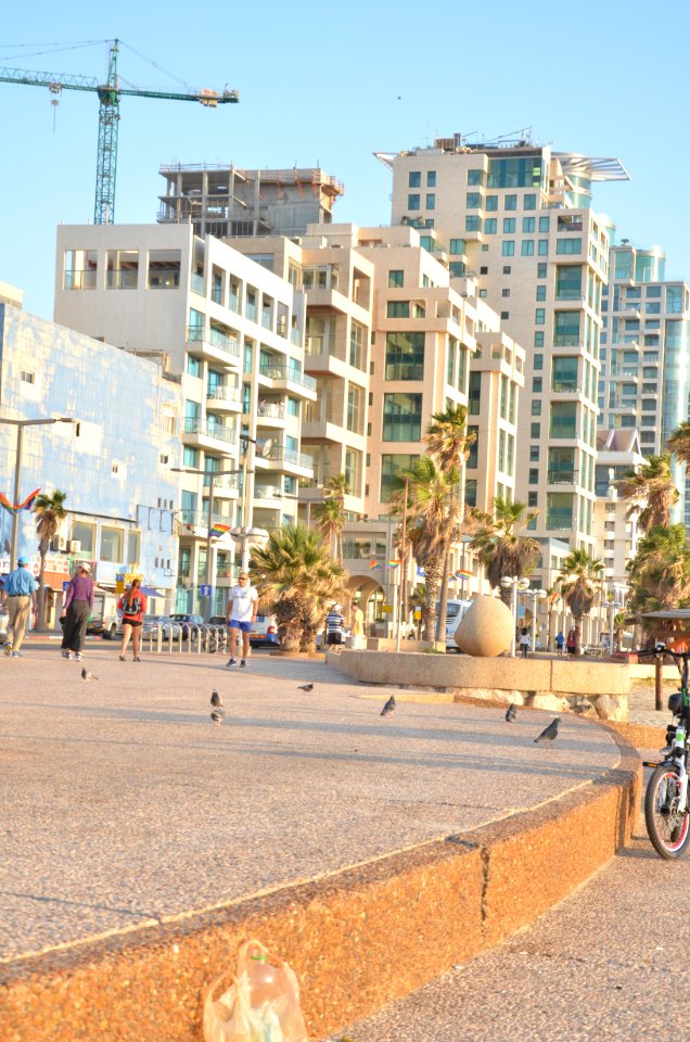 Israel, Tel Aviv, Opera square, HaYarkon Street, May 2016