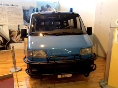 Italina police Fiat police van
