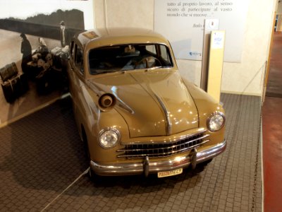 Italian police car, 1950 FIAT 1400, polizia 11649 photo-1