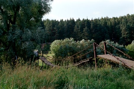 Istra river 2020-07 suspencion bridge