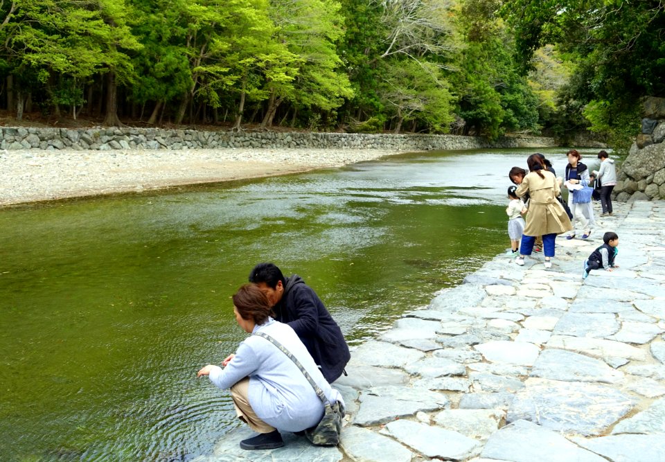 Isuzu River - Naiku, Ise Shrine - Ise, Mie, Japan - DSC07653