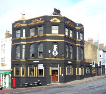 Islingword Inn, Queen's Park Road, Queen's Park, Brighton (January 2015) (1)