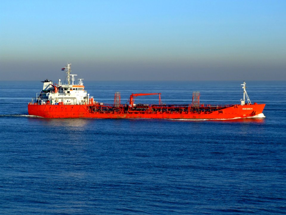 Isebek p3 17feb2008 Rotterdam approaching Port of Rotterdam, Holland 17-Feb-2008
