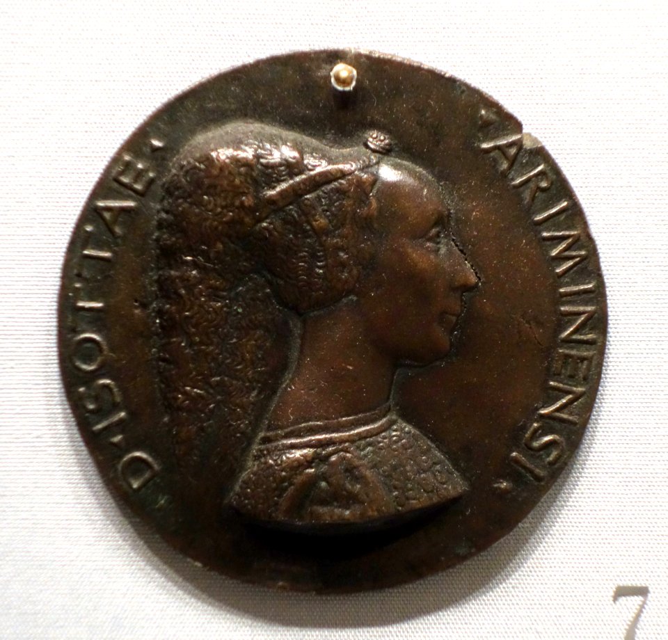 Isotta degli Atti by Matteo di Maestro Andrea de' Pasti, designed c. 1450-1454 - Chazen Museum of Art - DSC02137