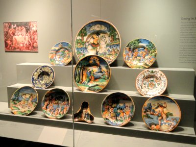 Italian dishes - Gardiner Museum, Toronto - DSC01272