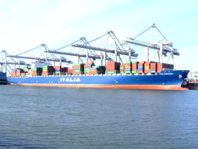 Ital Contessa IMO 9293806, at the Amazone harbour, Port of Rotterdam, Holland 14-Jan-2007