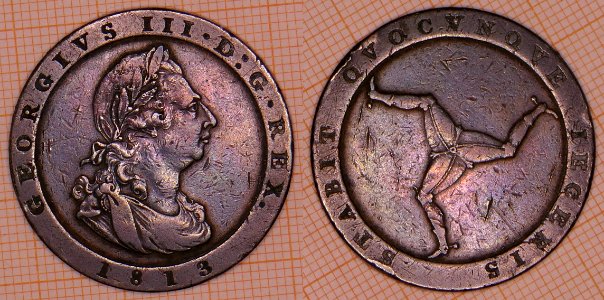 Isle of Man Token from 1835
