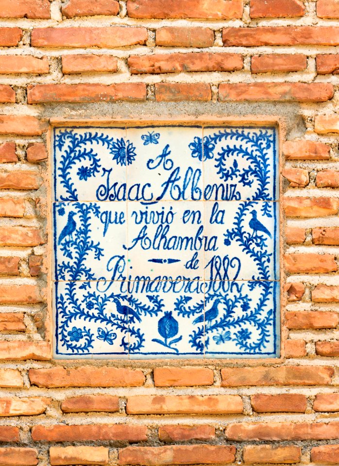 Isaac Albeniz Alhambra 1882