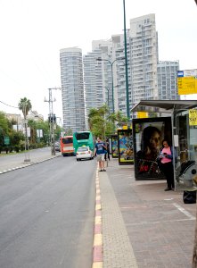 Israel, Tel Aviv, Namir Road, April 2016