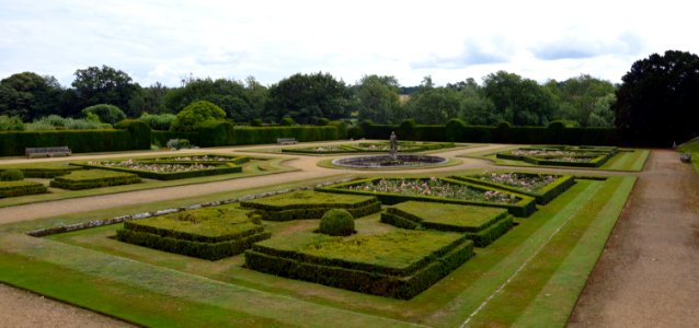 Italian Garden at Penshurst Place photo