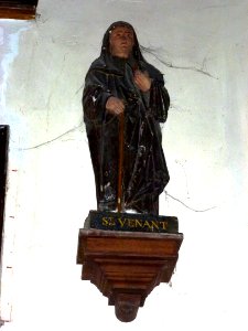 Isbergues Molinghem (Pas-de-Calais) église Saint-Maurice statue St.Vincent