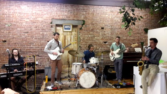 Jazz ensemble Juicy Connotation performing in Madison New Jersey