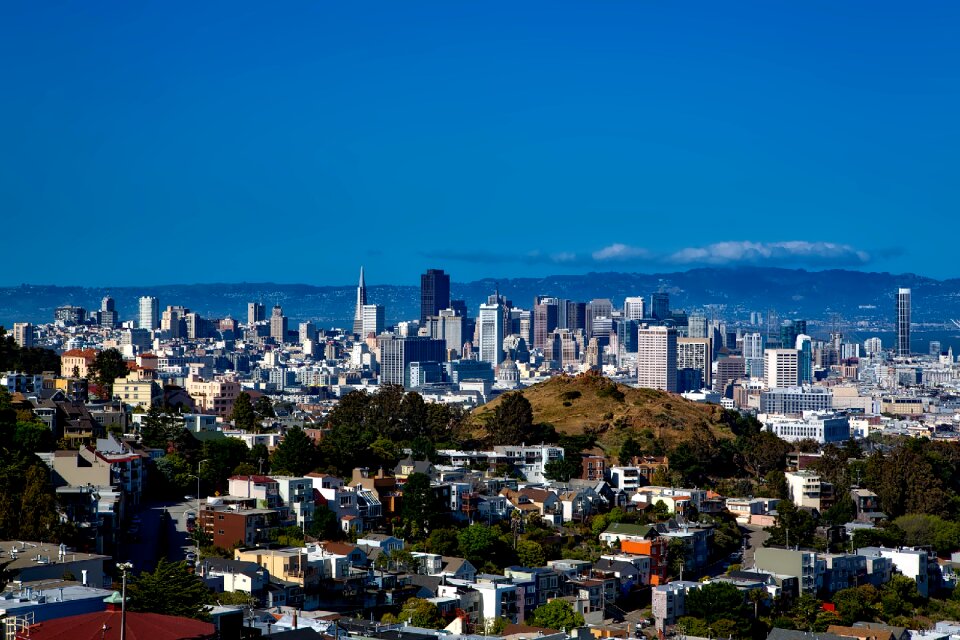 Urban skyline cityscape