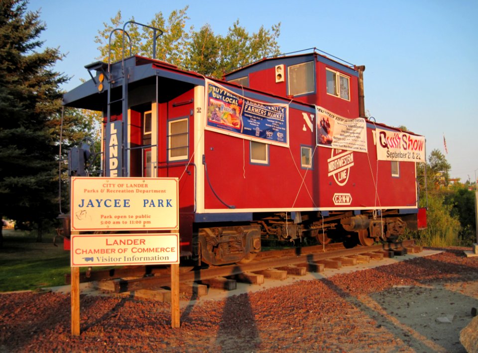 Jaycee Park & Caboose, Lander (WY)