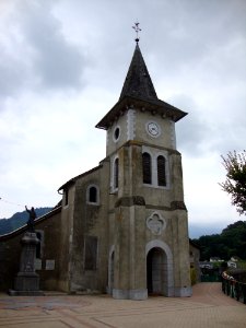 Issor (Pyr-Atl, Fr) église Saint-Jean-l'Évangéliste