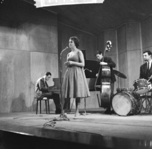 Jazz-concert AMVJ gebouw te Rotterdam, Bestanddeelnr 910-9747