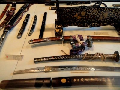 Japanese swords - George Walter Vincent Smith Art Museum - DSC03620