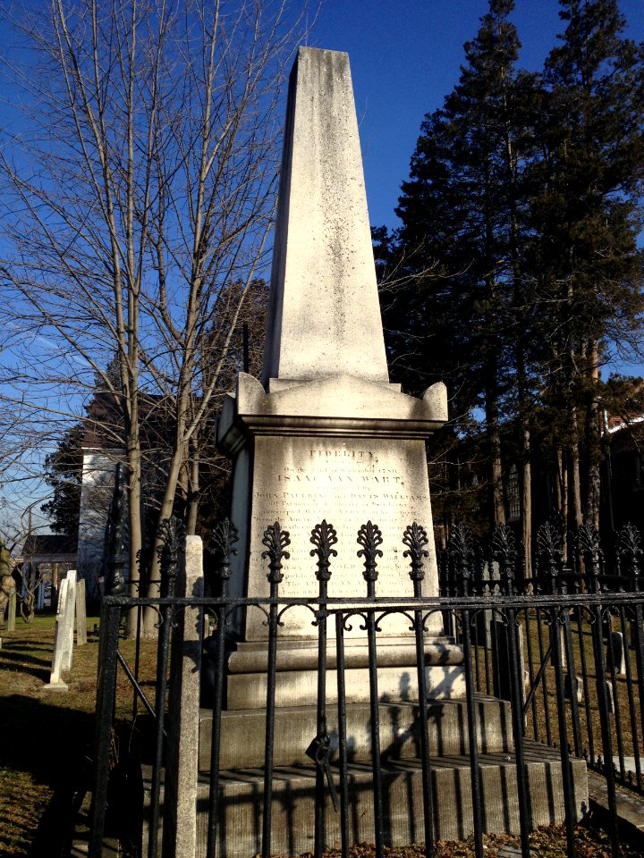 Isaac Van Wart grave