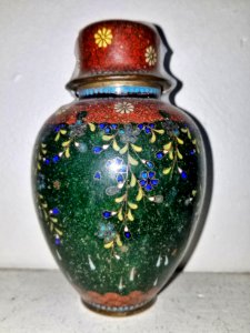 Jar, origin unknown, perhaps Japan circa 1900