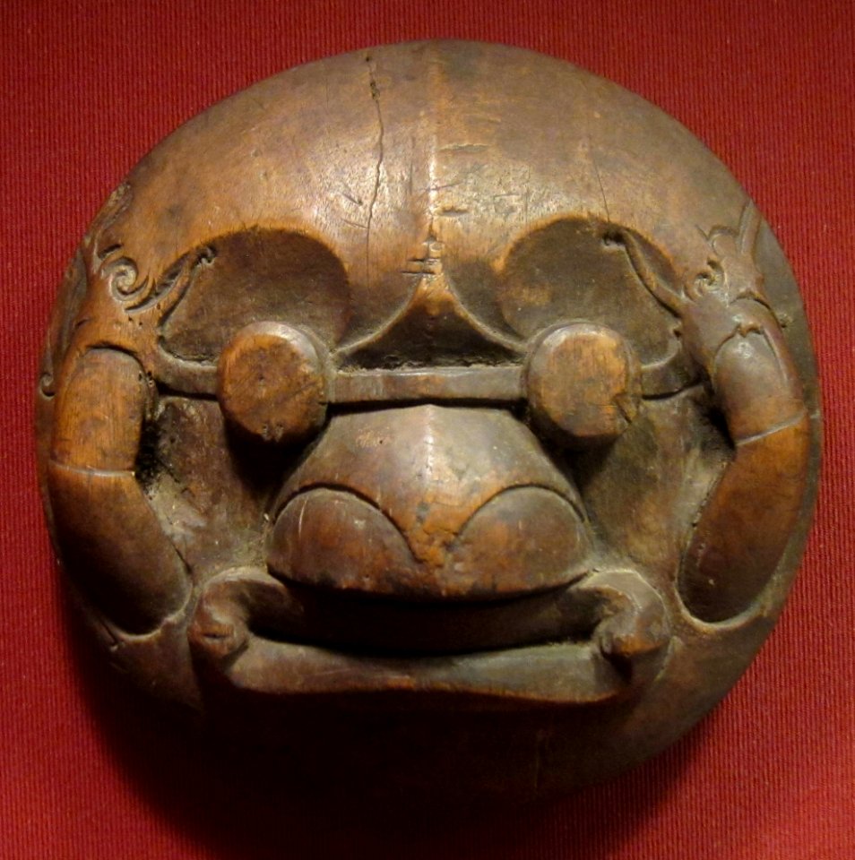 Jar lid (tetup bonda), Borneo, Kalimantan, Dayak, Honolulu Museum of Art