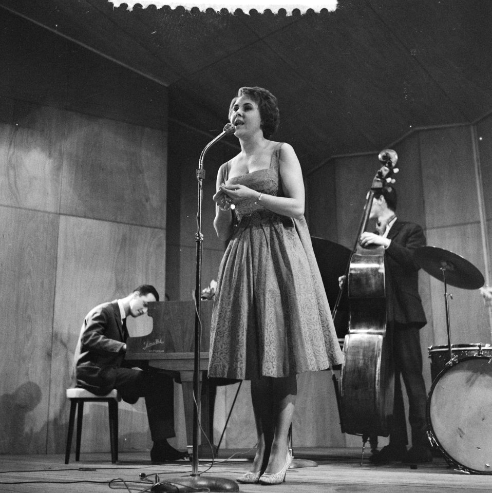 Jazz-concert AMVJ gebouw te Rotterdam, Bestanddeelnr 910-9755