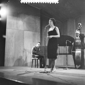 Jazz-concert AMVJ gebouw te Rotterdam, Bestanddeelnr 910-9746